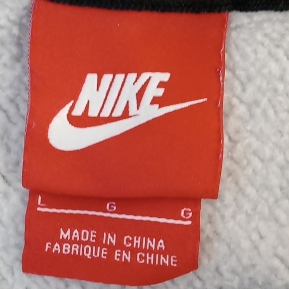 Vintage Red Tag Nike Swoosh Sweatshirt Long Sleeve Pullover Men's Sz L EUC RARE! - Picture 4 of 16